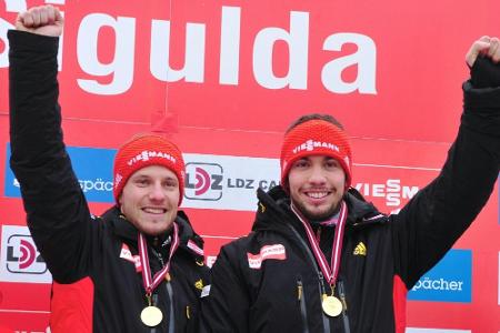 Erster Saisonsieg für Rodel-Doppelsitzer Wendl/Arlt