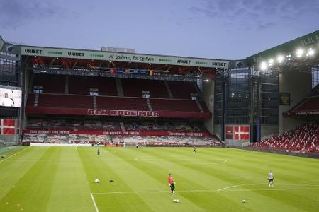 Dänemarks EM-Stadion wird Corona-Testcenter Dänemarks EM-Stadion wird Corona-Testcenter