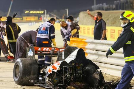 Nach Grosjeans Unfall: FIA startet Untersuchung
