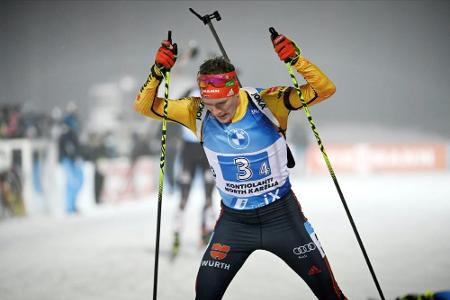 Biathlon: Preuß Dritte - Doll und Lesser mit Top-10-Platzierungen