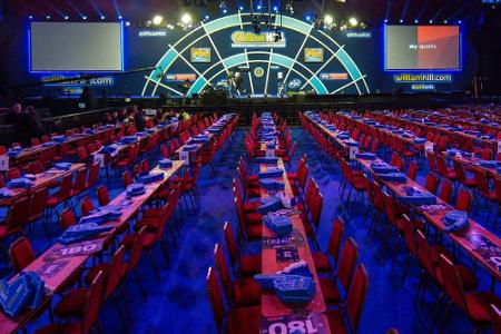 Darts-WM im Ally Pally bis Weihnachten ohne Zuschauer Darts-WM im Ally Pally bis Weihnachten ohne Zuschauer