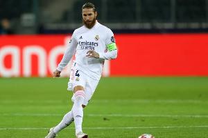 Real Madrid wieder mit Kapitän Ramos gegen Gladbach