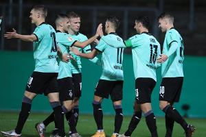Souveräner Sieg: Gladbach lässt in Elversberg nichts anbrennen
