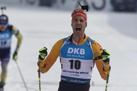 Biathlon: Peiffer gewinnt Massenstart in Hochfilzen