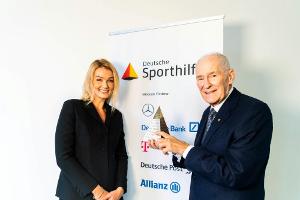 Gäb mit Goldener Sportpyramide geehrt