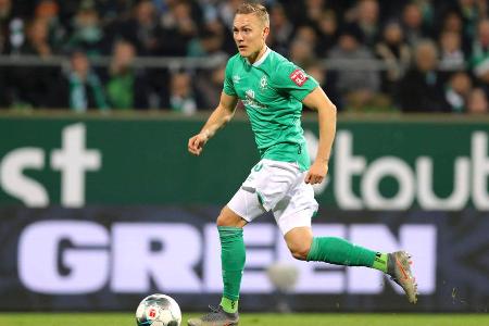 War bei den Bremern ein echter Aktivposten. Brachte seine Flanken zwar nur selten zum Mitspieler, zwang Bürki mit einem Schl...