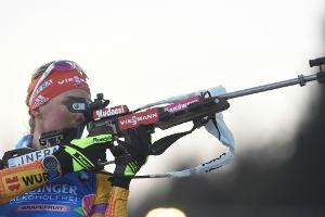 Biathlon-DM: Herrmann siegt auch in der Verfolgung