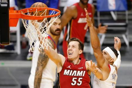 NBA: Erster Saisonsieg für Miami Heat NBA: Erster Saisonsieg für Miami Heat