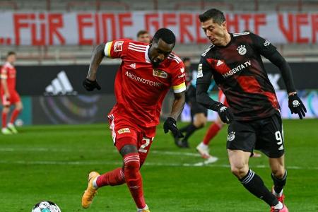 Nur Remis bei Union Berlin: Lewandowski rettet Bayern einen Punkt