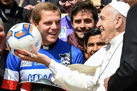 Papst Mitglied des Fußballklubs Boca Juniors