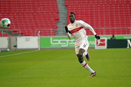 Platz 1: Silas Wamangituka (VfB Stuttgart) | 35,42 km/h