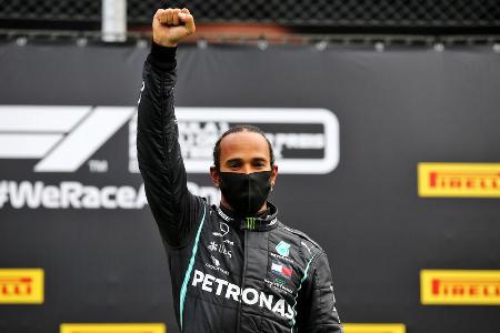 Über die Saison von Hamilton ist alles gesagt. Der Brite ist und bleibt die Nummer eins. Fehler macht er keine, Rennen für R...