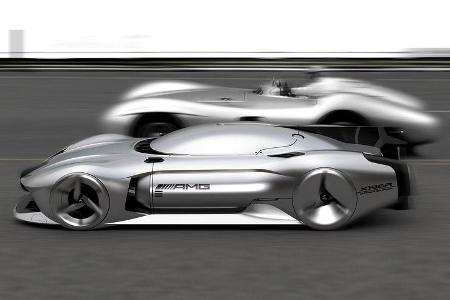 Mercedes-Benz 2040 W196R Streamliner - Concept - Designstudie Mercedes-Benz 2040 W196R Streamliner - Concept - Designstudie