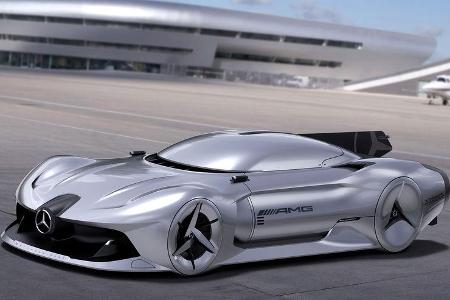 Mercedes-Benz 2040 W196R Streamliner - Concept - Designstudie