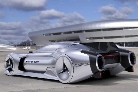 Mercedes-Benz 2040 W196R Streamliner - Concept - Designstudie