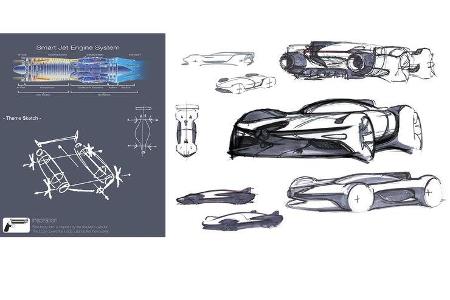 Mercedes-Benz 2040 W196R Streamliner - Concept - Designstudie