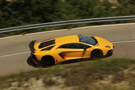 Lamborghini Miura und Aventador, Impressionen, Generationen-Treffen