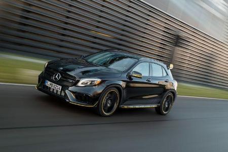 Mercedes-AMG GLA 45 4Matic Facelift 2017 Yellow Night Edition