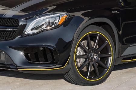 Mercedes-AMG GLA 45 4Matic Facelift 2017 Yellow Night Edition