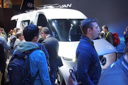 CES 2017, Mercedes Vision Van