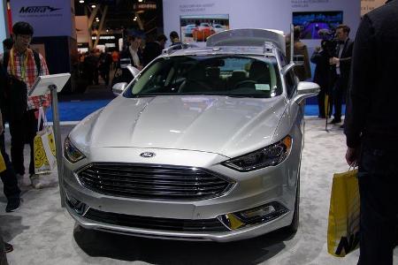 CES 2017, Ford Fusion Lidar