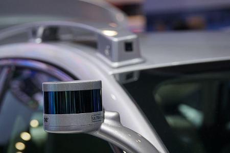 CES 2017, Ford Fusion Lidar