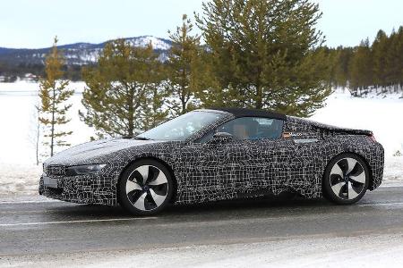 Erlkönig BMW i8 Spyder