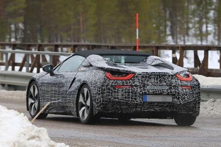Erlkönig BMW i8 Spyder