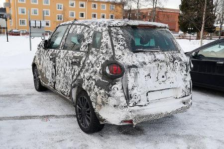 Fiat 500L Facelift Erlkönig