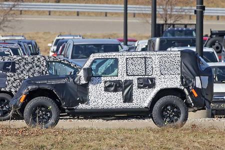 Jeep Wrangler Erlkönig