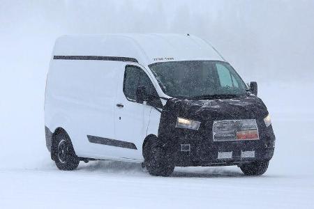 Ford Transit Custom Facelift Erlkönig