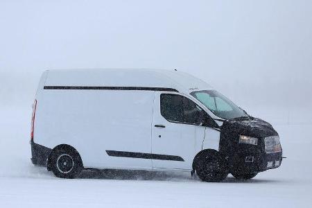 Ford Transit Custom Facelift Erlkönig