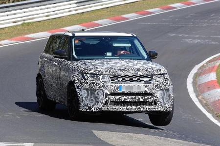 Erlkönig Range Rover Sport SVR