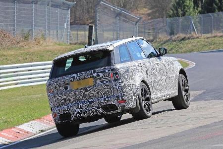 Erlkönig Range Rover Sport SVR