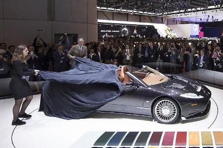Spyker C8 Preliator Spyder Teaser Spyker C8 Preliator Spyder Teaser