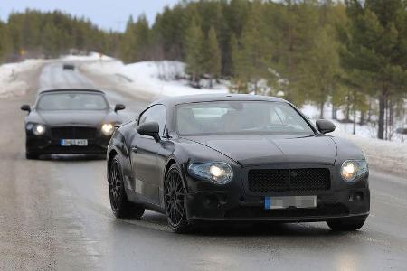 Bentley Continental GT Erlkönig