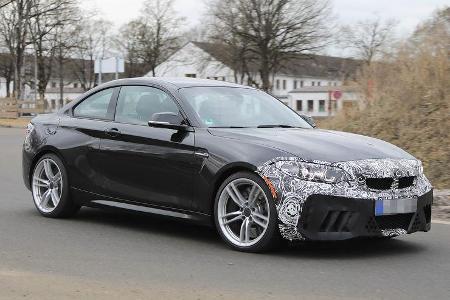 BMW M2 Facelift Erlkönig