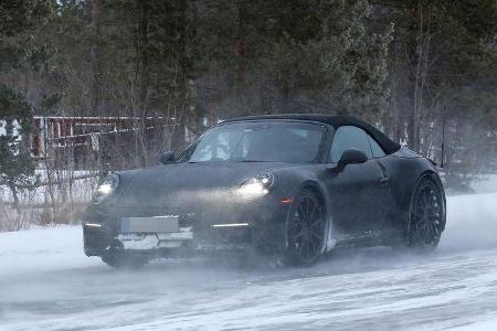 Porsche 911 Cabrio Erlkönig