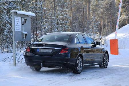 Erlkönig Mercedes C-Klasse