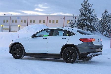 Mercedes GLC EVA Elektroauto Muletto Erlkönig