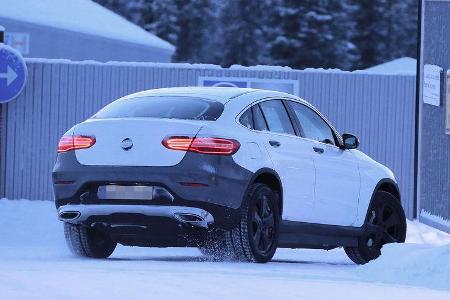 Mercedes GLC EVA Elektroauto Muletto Erlkönig