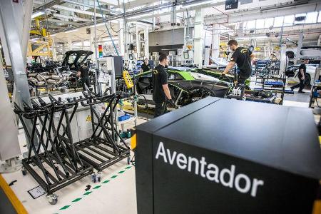 Lamborghini - Fabrik - Produktion - Sant'Agata Bolognese