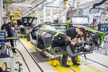 Lamborghini - Fabrik - Produktion - Sant'Agata Bolognese