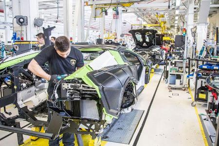 Lamborghini - Fabrik - Produktion - Sant'Agata Bolognese