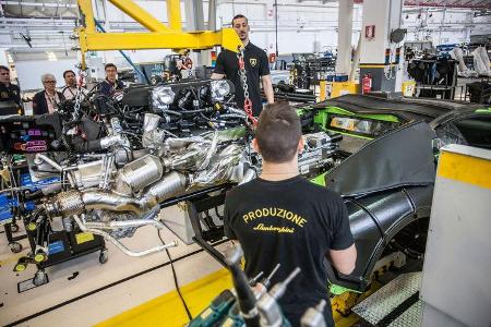 Lamborghini - Fabrik - Produktion - Sant'Agata Bolognese