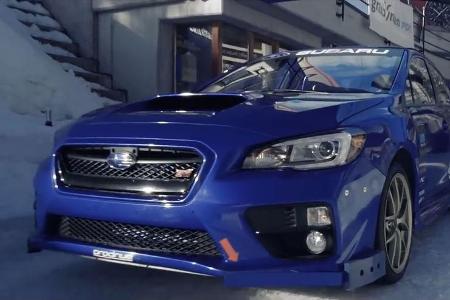 Subaru WRX STI Bobbahn St. Moritz