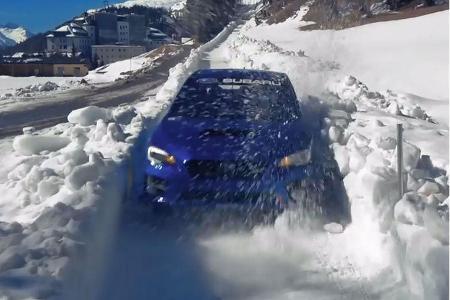 Subaru WRX STI Bobbahn St. Moritz