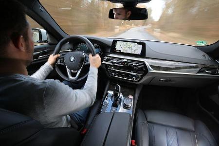 BMW 520d, Cockpit