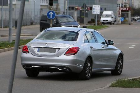 Erlkönig Mercedes C-Klasse Facelift