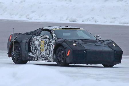 Chevrolet Corvette C8 Mittelmotor Erlkönig